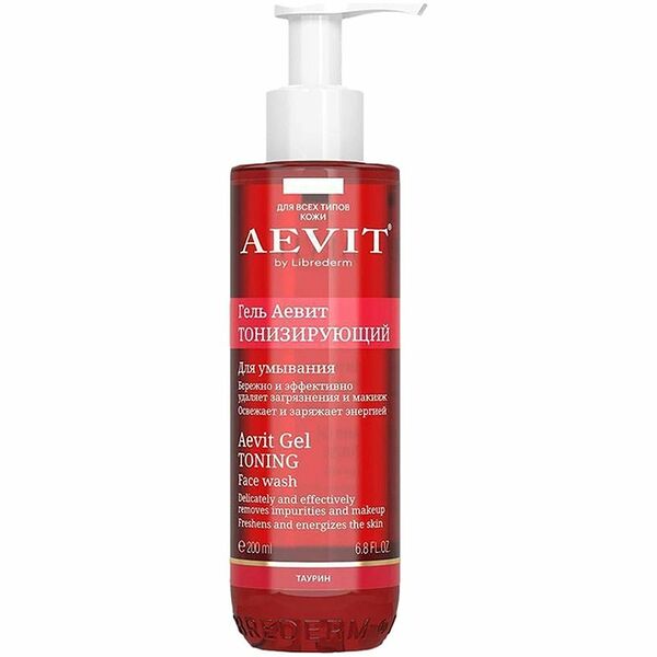 Гель для умывания Librederm Aevit тонизирующий 200 мл