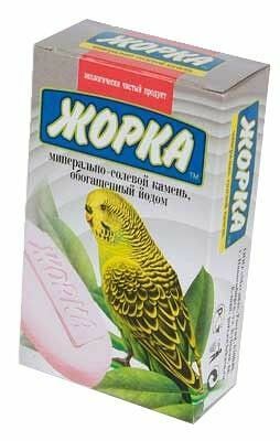 Минерально-соляной камень для птиц Жорка, 2 шт.