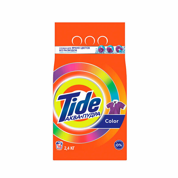 Стиральный порошок Tide Color для цветного белья 2,4 кг