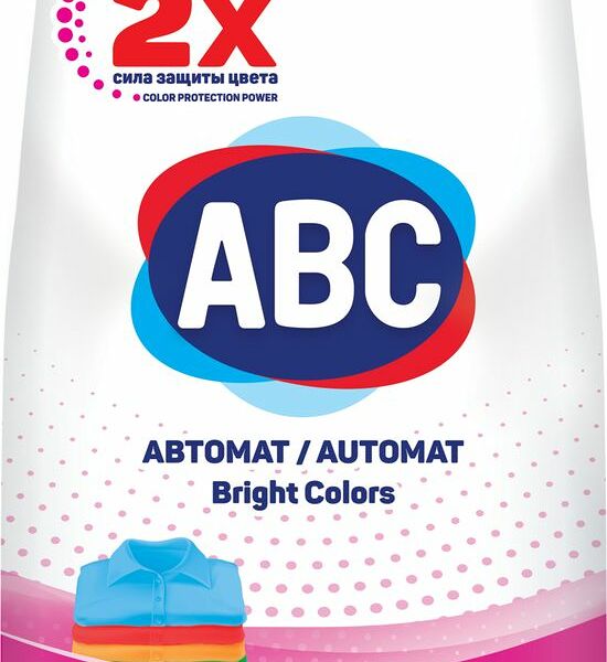 Стиральный порошок ABC для цветного белья 3кг