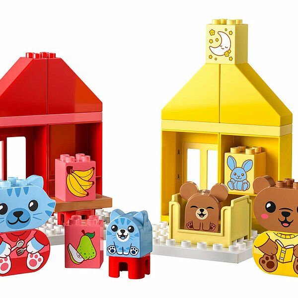 Конструктор LEGO DUPLO 10414 Конструктор Распорядок дня: еда и время сна
