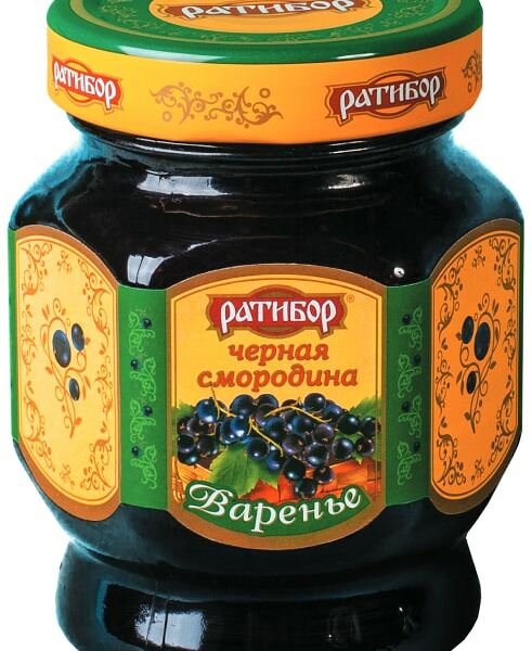 Варенье Ратибор Черная смородина 350г