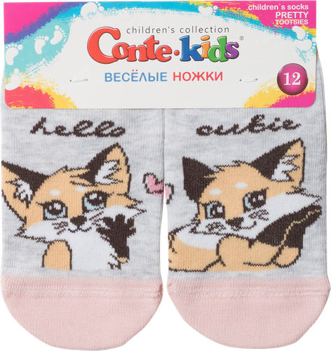 

Носки детские CONTE-KIDS Tip-Top, Веселые ножки р. 12, 14, в ассортименте, Арт. 17C-10CП
