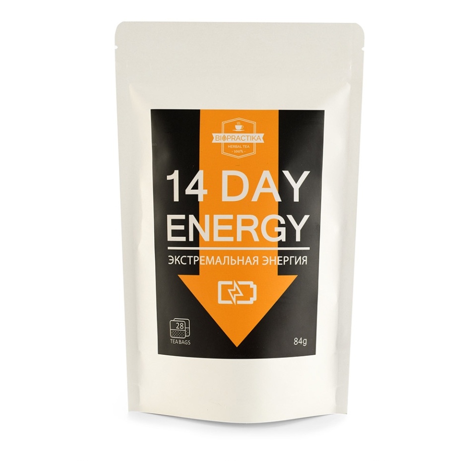 

Фиточай Biopractika 14 Day Energy 28 пак.
