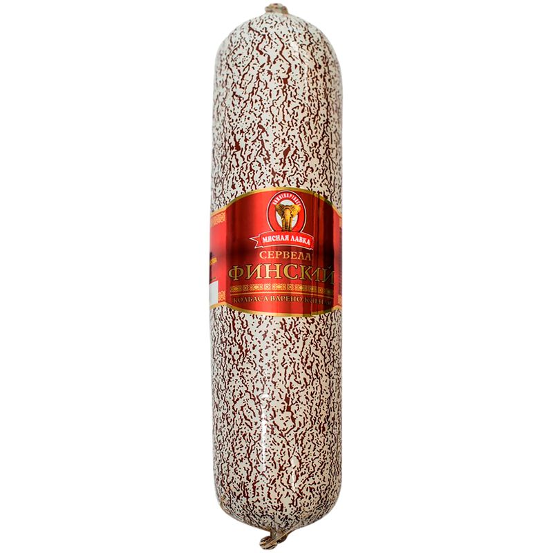 

Колбаса варёно-копчёная Мясная лавка Сервелат Финский 450 г