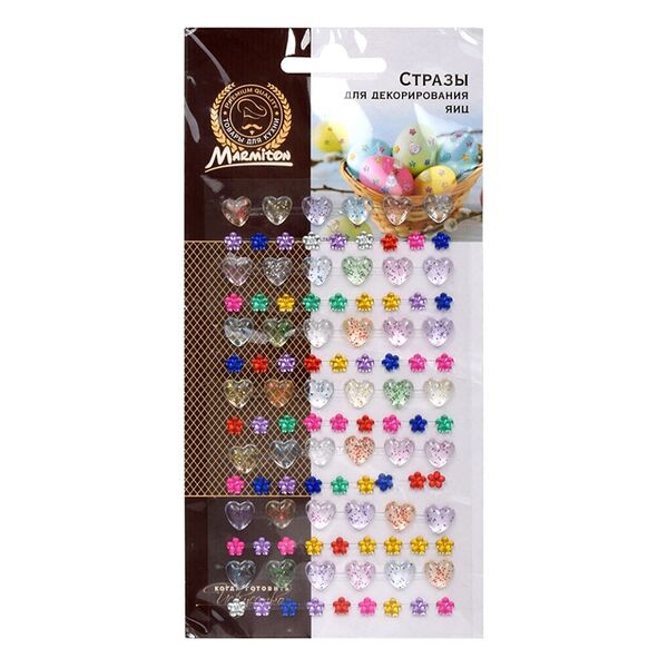 Стразы для декорирования яиц, Marmiton, 105 шт., Китай