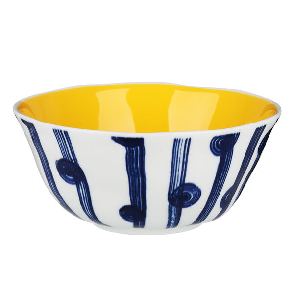 Millimi индиго салатник, 16х7см, керамика