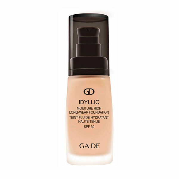 Стойкий тональный крем для лица GA-DE Idyllic Moisture Rich Long-Wear Foundation т.302 Tender Beige 30 мл