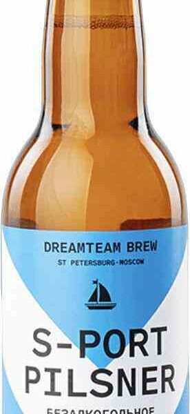 Пиво безалкогольное Dreamteam Brew Port Pilsner светлое