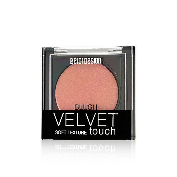 Румяна для лица BelorDesign Velvet touch 101 Нежный персик 3,6г