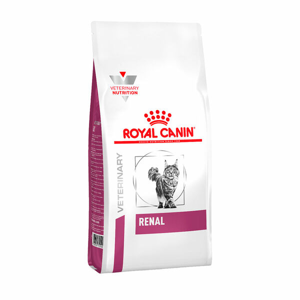 Корм Royal Canin Renal для кошек при хронической почечной недостаточности Диетический, 2кг