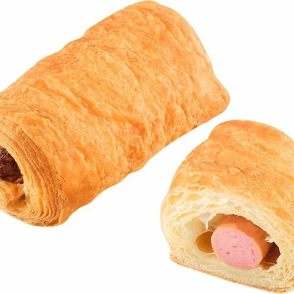 Слойка с сосиской 75г