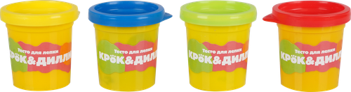 

Тесто для лепки Крок&Дилли Дино, с аксессуарами, 12 предметов