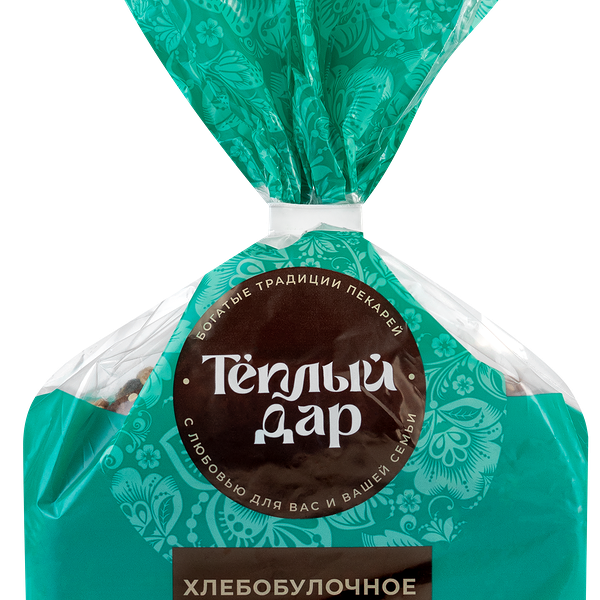 Хлеб ТЕПЛЫЙ ДАР Зерновой, в нарезке, 300г