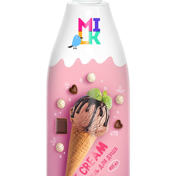 Крем-гель для душа MILK Молоко и шоколад