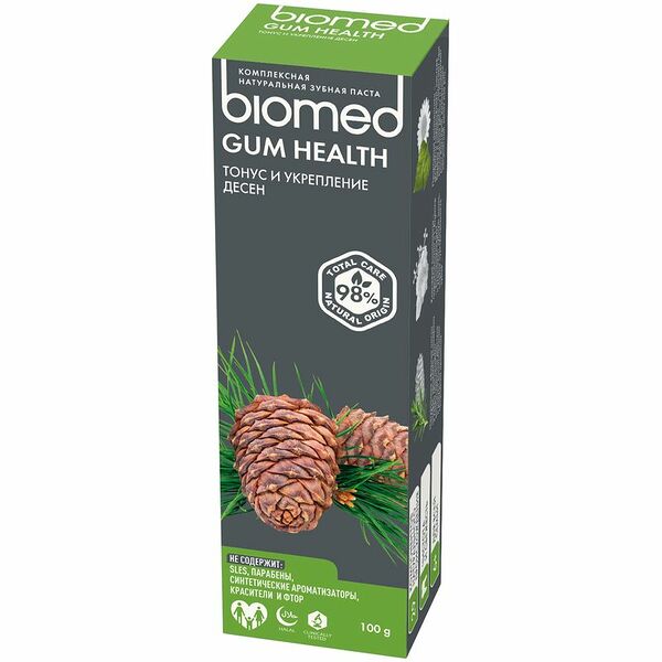 Зубная паста Biomed Gum Health Здоровье дёсен комплексная, 100г