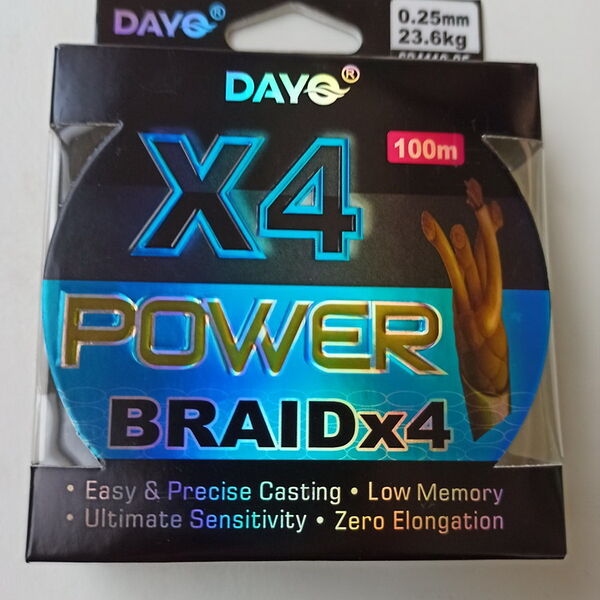 Леска Плетеная DAYQ Perfect 0.25 100м