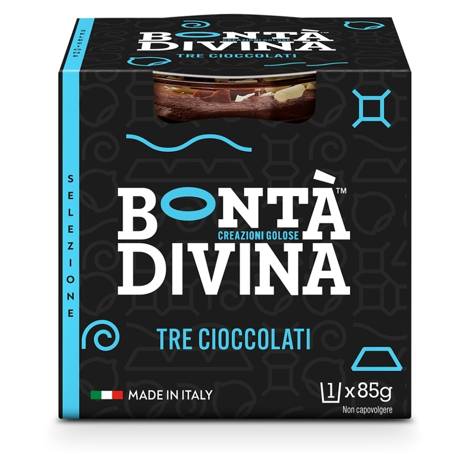 

Десерт Bonta Divina Тройной шоколад 85 г