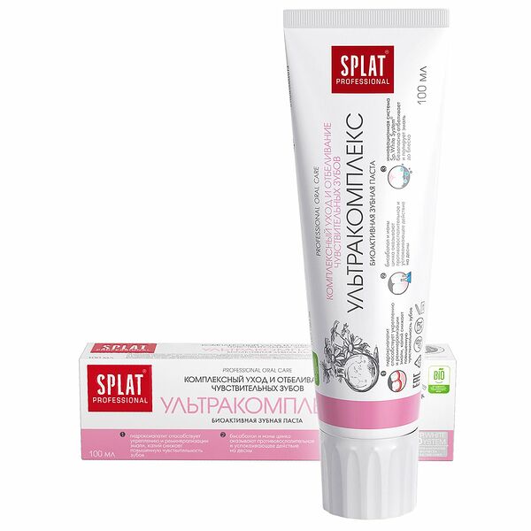 Паста зубная Splat professional 100 мл ультракомплекс биоактивная