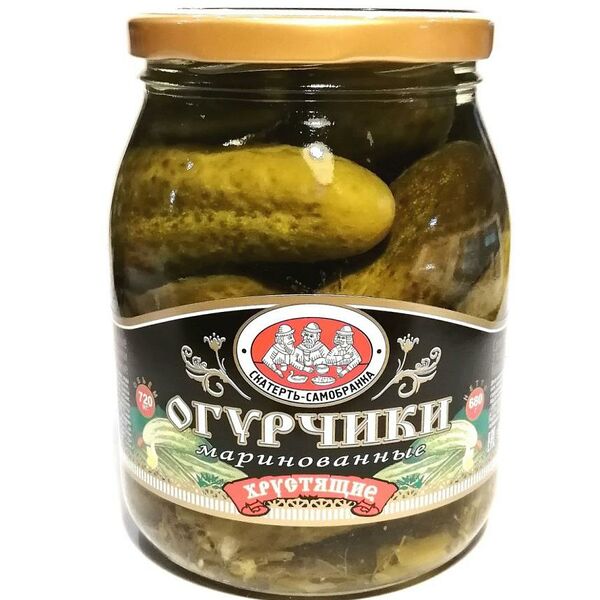 Огурцы Скатерть-самобранка маринованные 720 мл