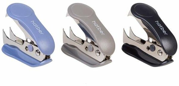 Антистеплер Хатбер для удаления скоб 10, 24/6, 26/6 с фиксатором, 1 шт, в ассортименте