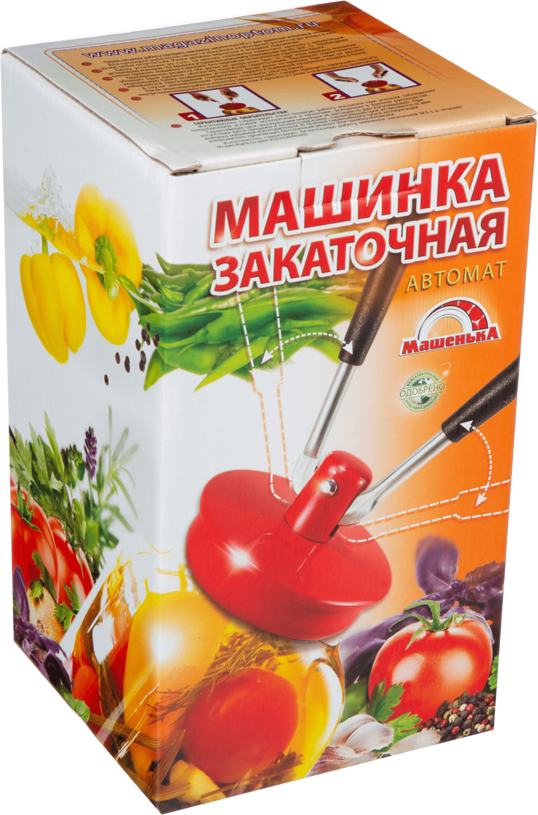 

Закаточная машинка Машенька автомат