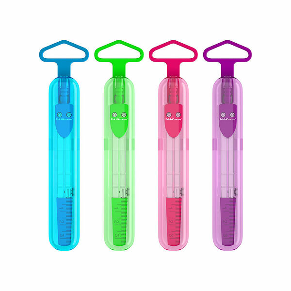 Циркуль в пенале ErichKrause, в ассортименте