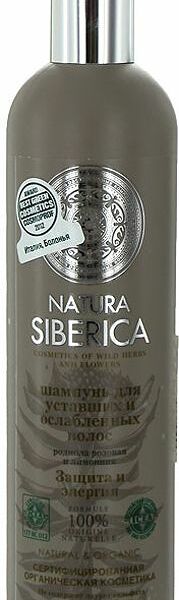 Шампунь Natura Siberica Защита и энергия для уставших и ослабленных волос