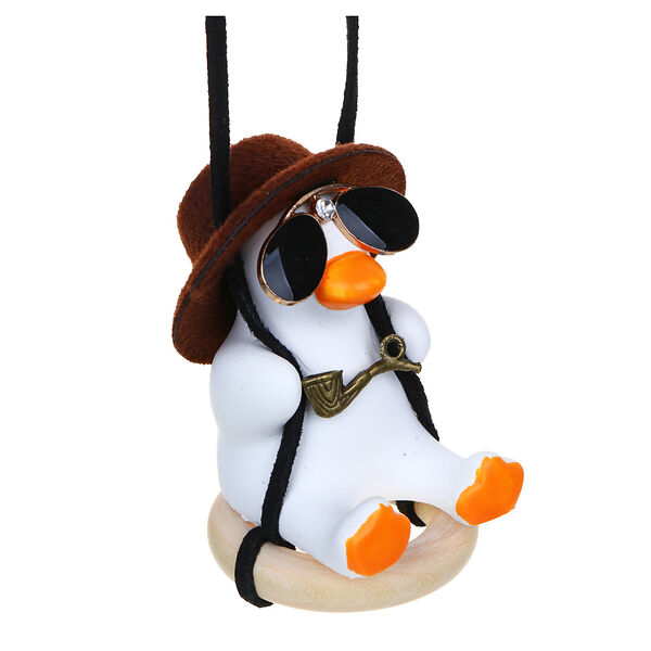 Ng подвеска на зеркало заднего вида, утка с трубкой