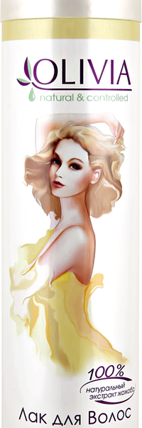 Лак для волос OLIVIA с экстрактом ромашки Сильная фиксация