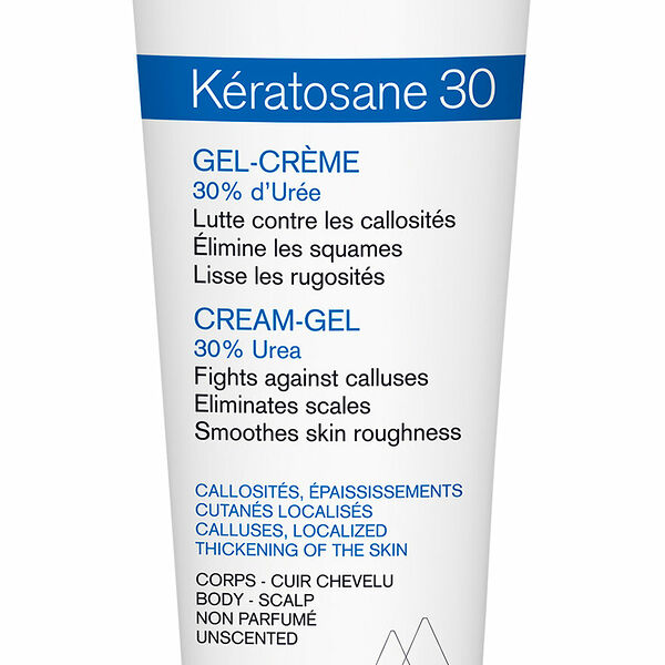 URIAGE Keratozane 30 Гель-крем для мозолистых образований и локализованных утолщений кожи, 75 мл