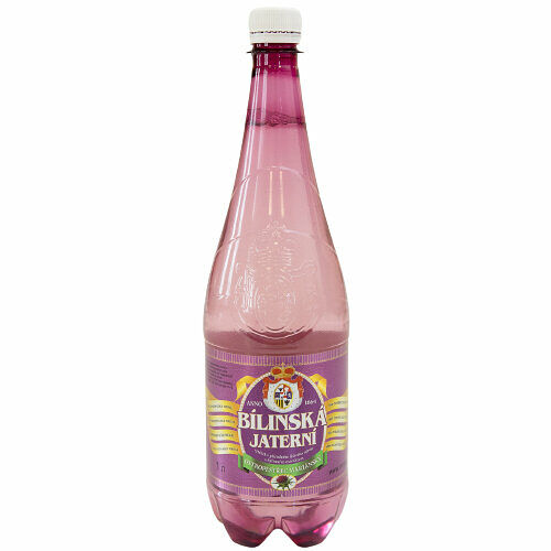 Вода минеральная Bilinska Jaterni негазированная с экстрактом расторопши, 1 л