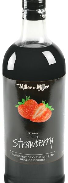 Сироп Miller&Miller десертный барный Клубника 1л
