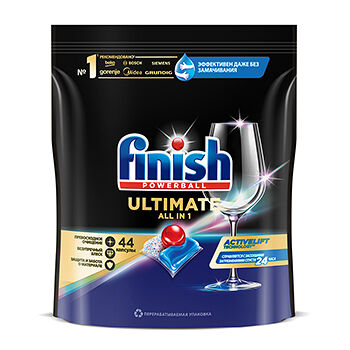Капсулы для посудомоечной машины, Finish Ultimate, 44 шт