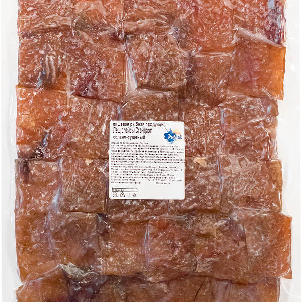 Лещ Рыбник слайсы солено-сушеные весовые