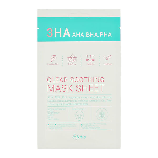 Маска для лица Esfolio 3HA c кислотами смягчающая 25 мл