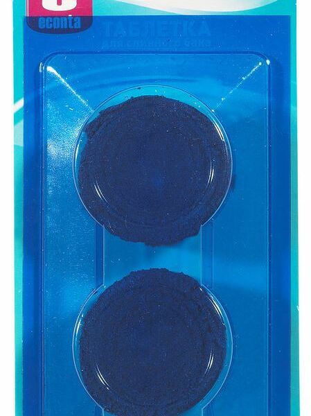 Средство чистящее для унитаза Econta таблетка для сливного бака 2шт