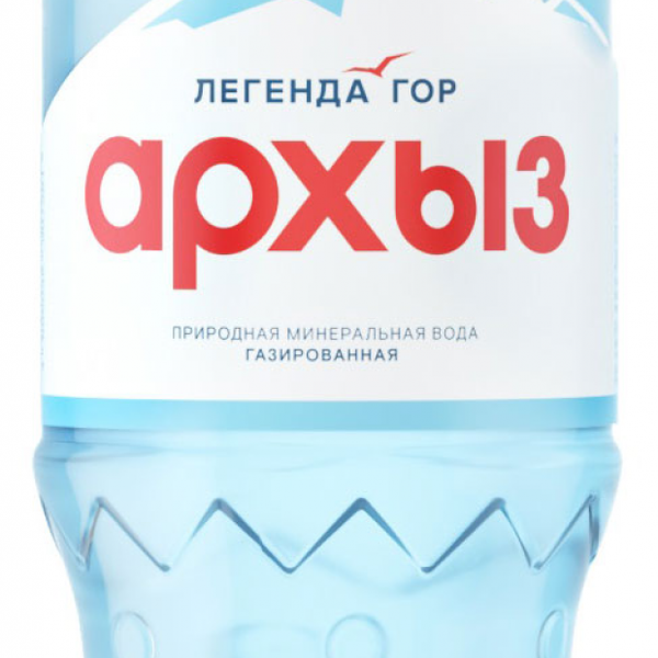 Вода минеральная Легенда гор Архыз газированная 500 мл