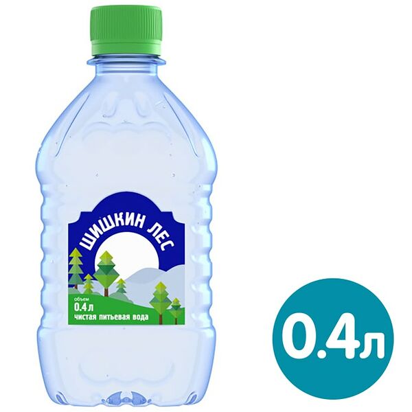 Вода Шишкин Лес питьевая негазированная 400мл