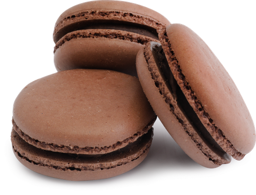 

Пирожное Макаронс Темный шоколад 75 г