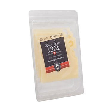 Сыр полутвёрдый Lustenberger1862 Орехово-сладкий 50%, нарезка