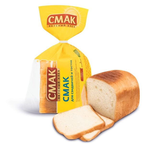 Хлеб Смак формовой нарезанный 300г