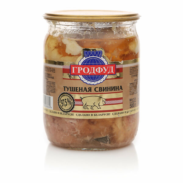 Свинина тушеная ТМ Гродфуд