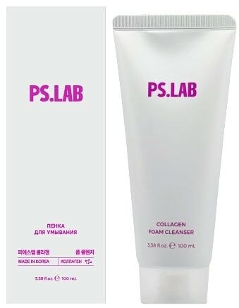 Пенка для умывания Ps.Lab Collagen Омолаживающая с коллагеном 100мл