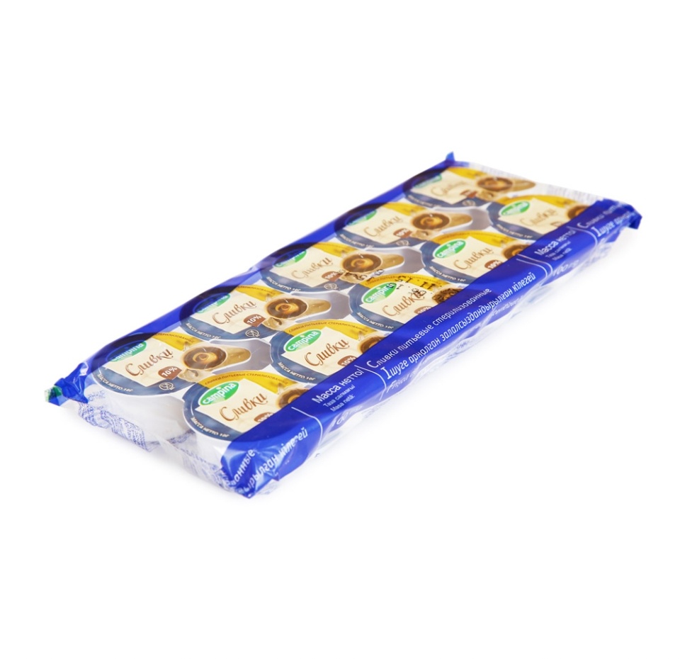 

Сливки Campina порционные 10% 10 г х 10 шт.