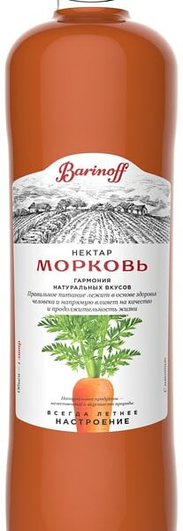 Нектар Barinoff Морковный 1л