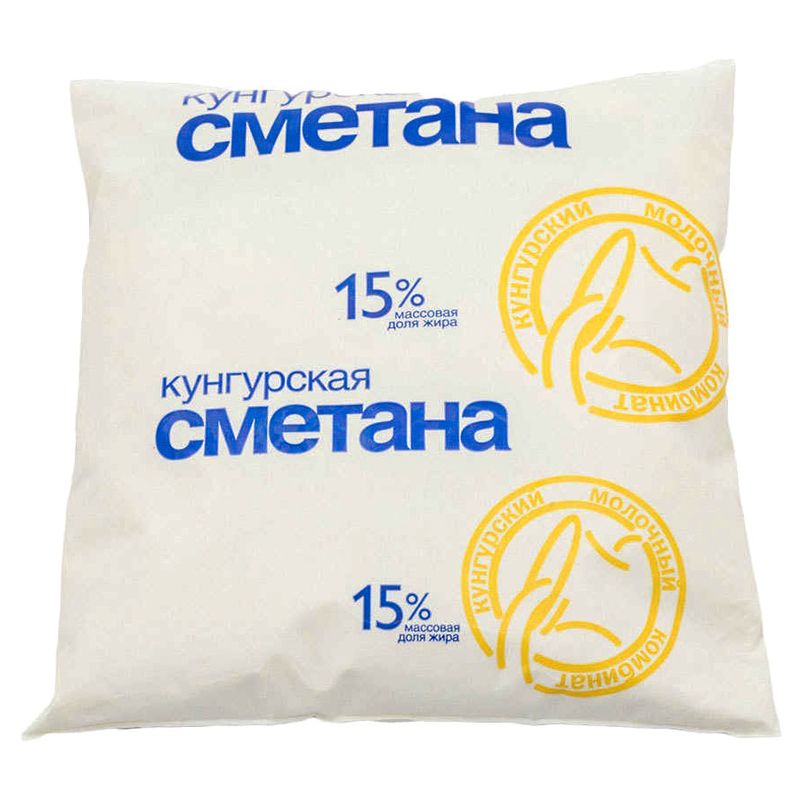 

Сметана Кунгурский 15% 400 г