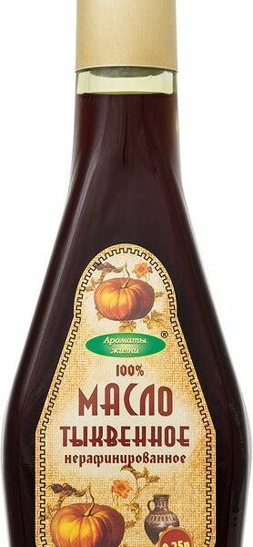 Масло тыквенное Ароматы жизни нерафинированное