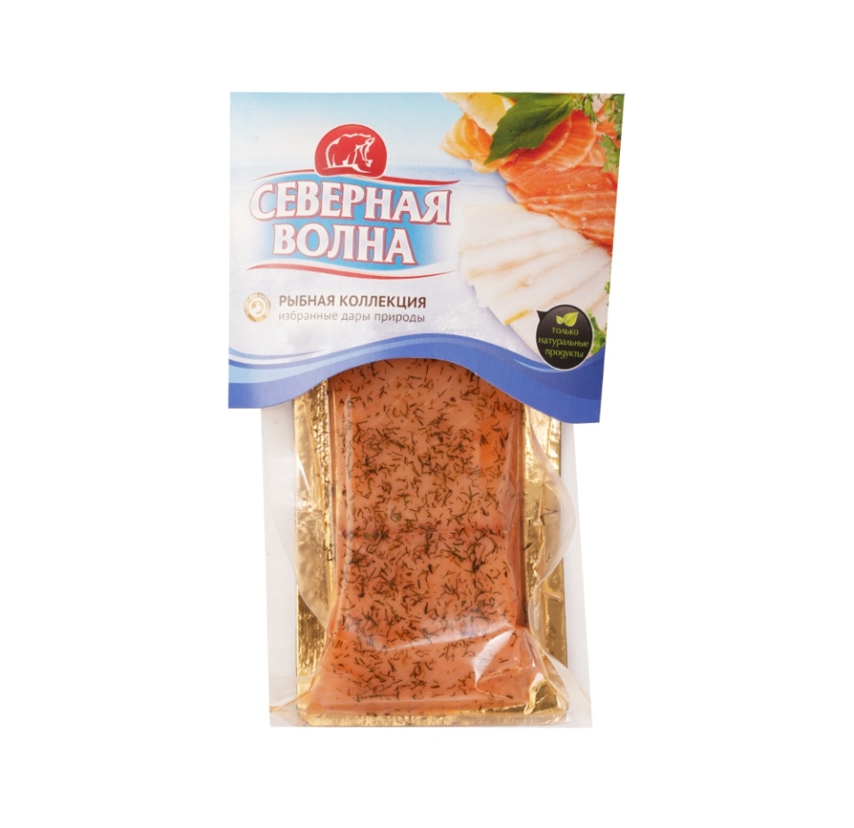 

Лосось Северная Волна слабосоленый филе-кусок укроп-коньяк 200 г