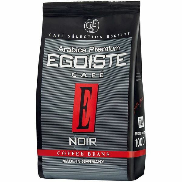 Кофе Egoiste Noir в зёрнах, 1кг